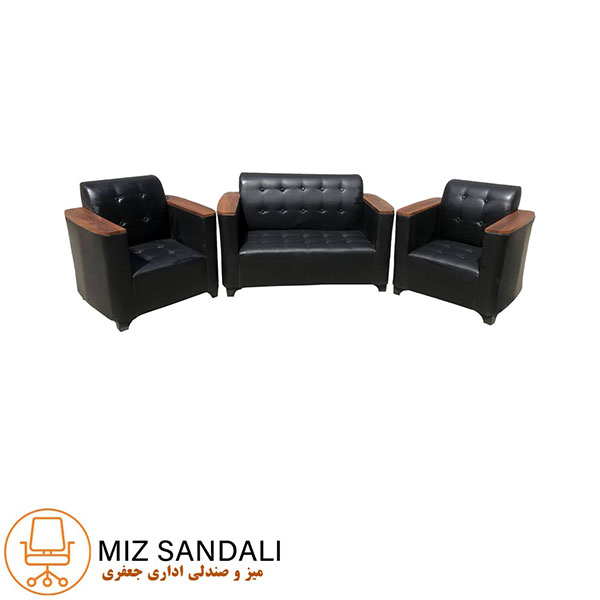 نیم ست اداری اطلس دسته وکیوم لمسه