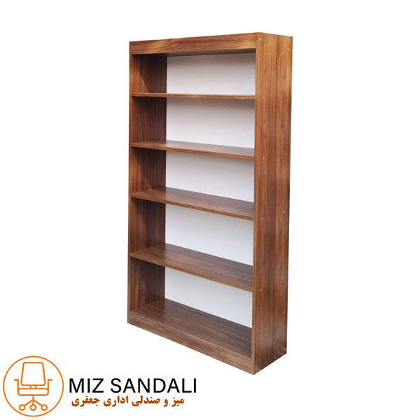 قفسه کتابخانه چوبی 5 طبقه GK132