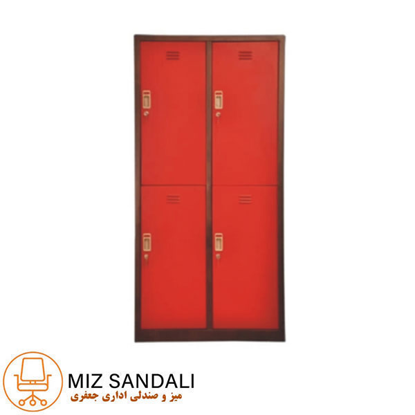 کمد لباس فلزی 4 درب K 133